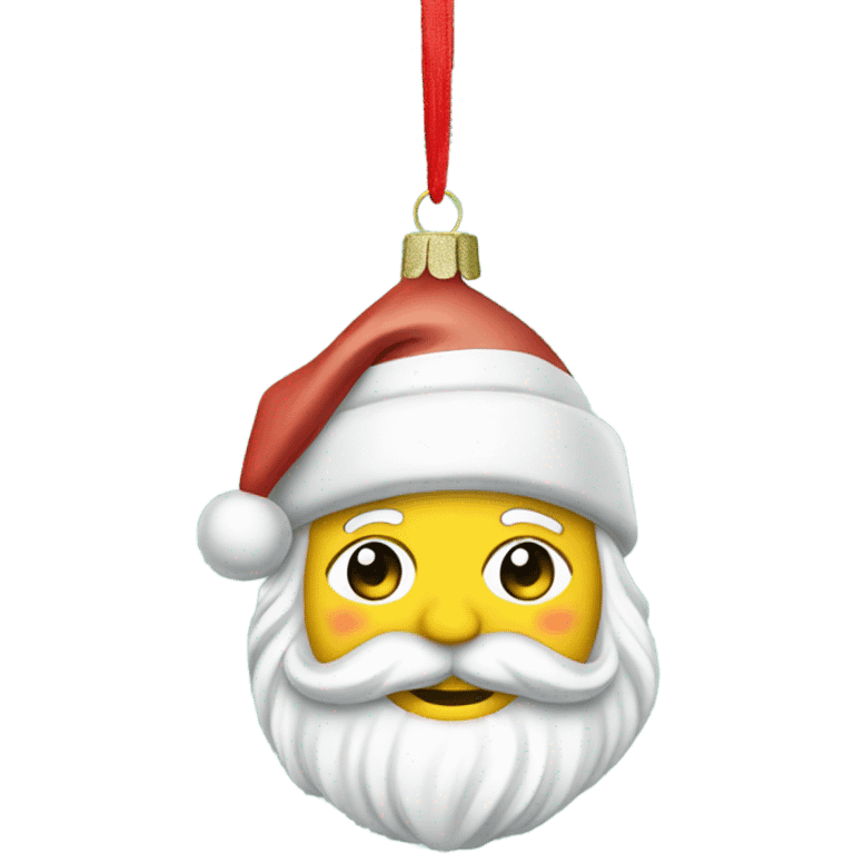 Vintage Christmas tree ornaments  emoji