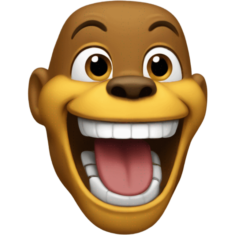 Bucc-ees mascot laughing  emoji