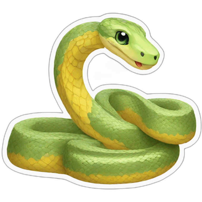 Python sticker  emoji