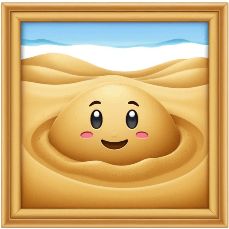 Sand emoji