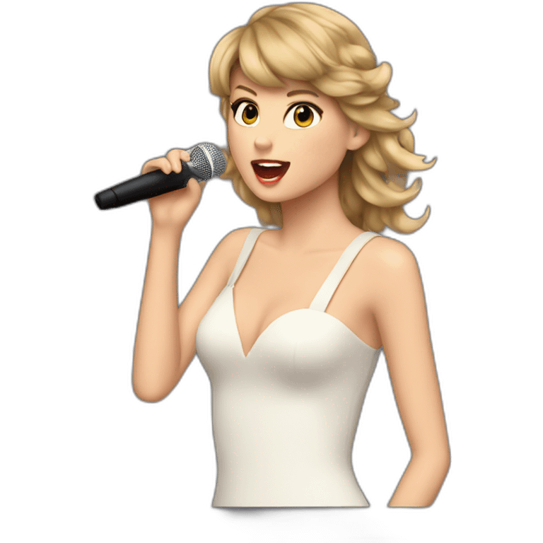 Taylor swift singing 22 emoji