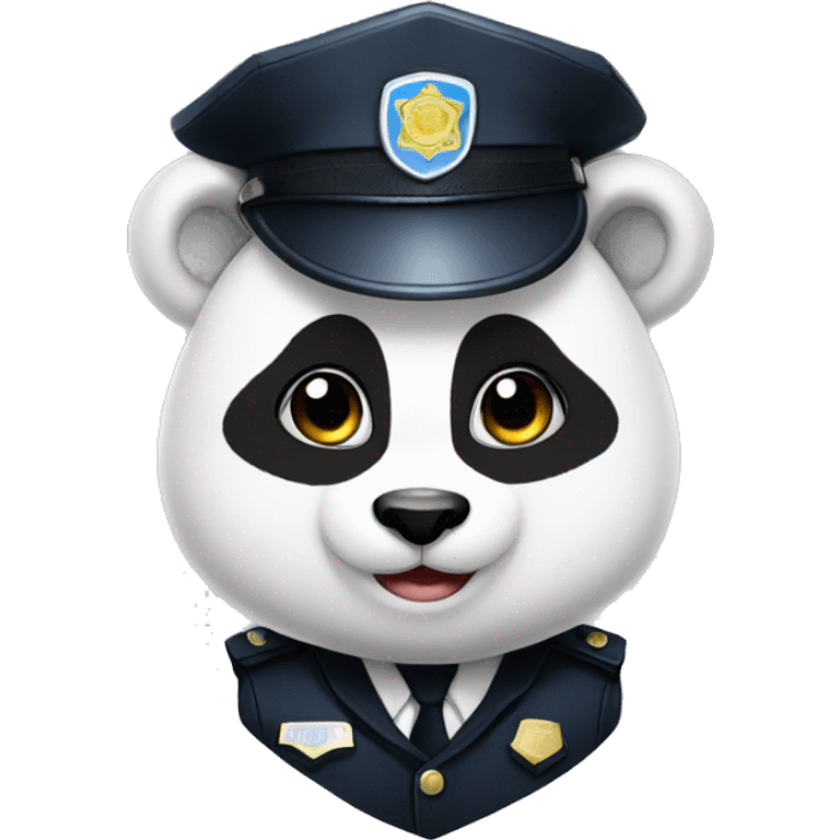 Police Officer Panda emoji