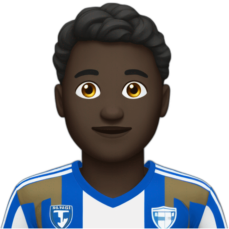 fc zürich footballer dark skin emoji