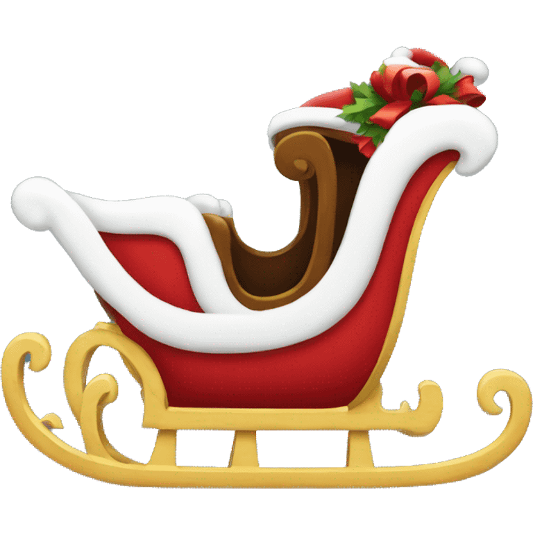 sleigh emoji