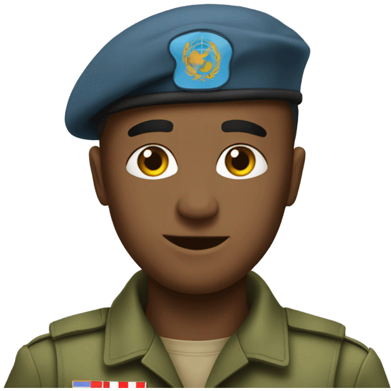 Une emoji qui pleure avec un salut militaire emoji