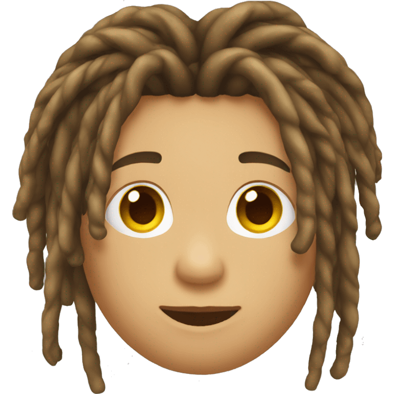 floating dreadlocks emoji