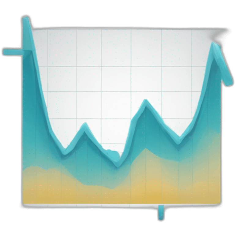 rising graph emoji