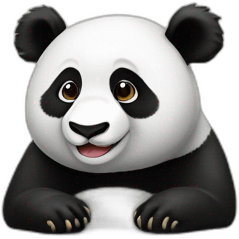 Cœur panda emoji