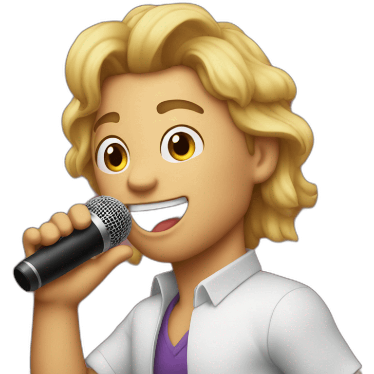 crazy karaoke emoji