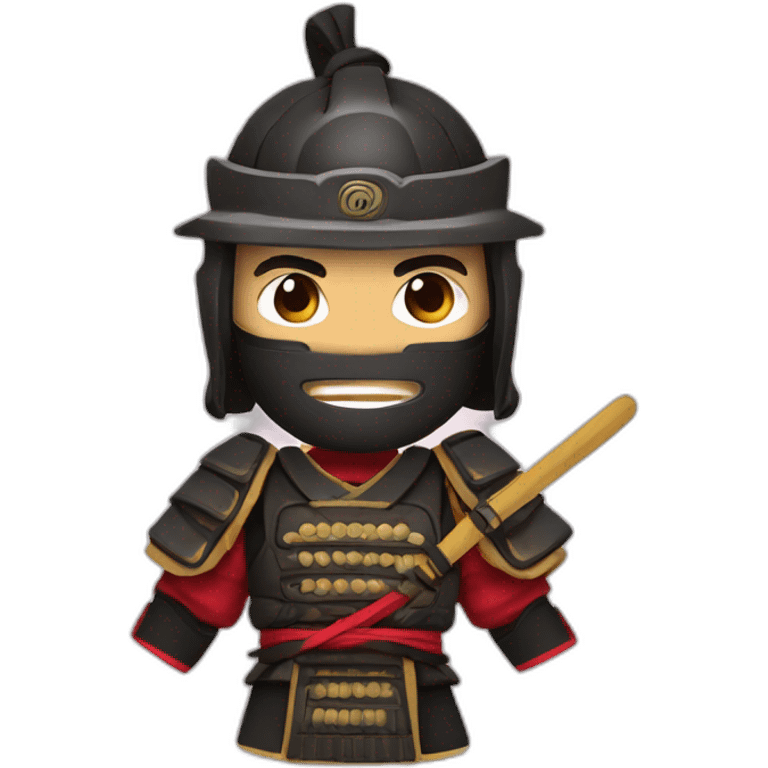 Samurai avec Masque emoji