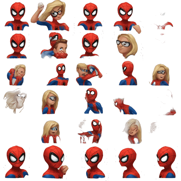 spiderman content editor emoji