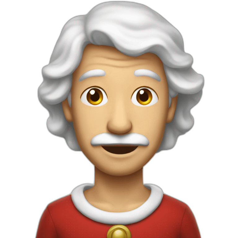 Père noël emoji