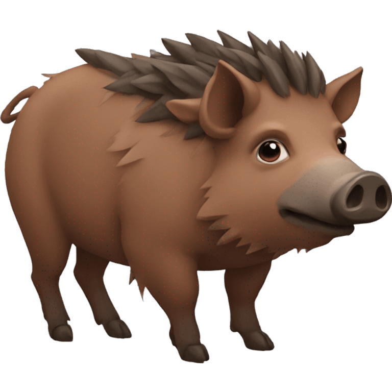 Boar emoji