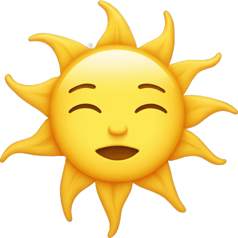 The sun will no more be your light by day emoji