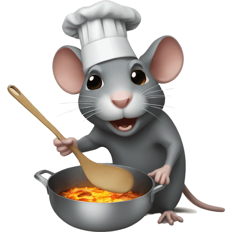 rat cooking emoji