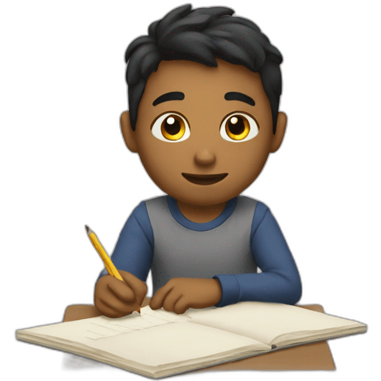 Me doing homework emoji