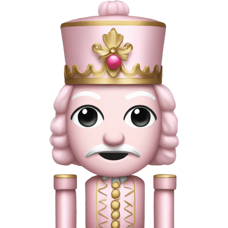 pastel pink nutcracker  emoji