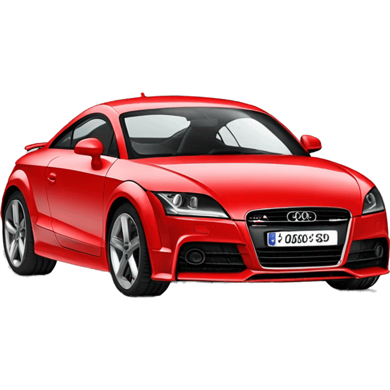 Audi tt red emoji