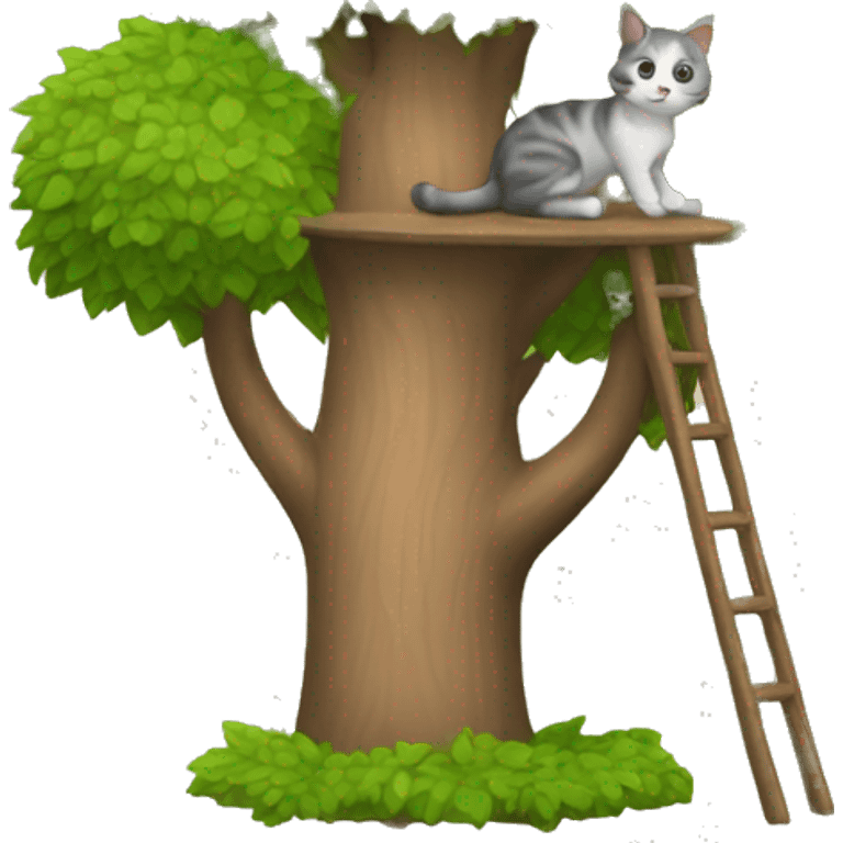 cat tree emoji