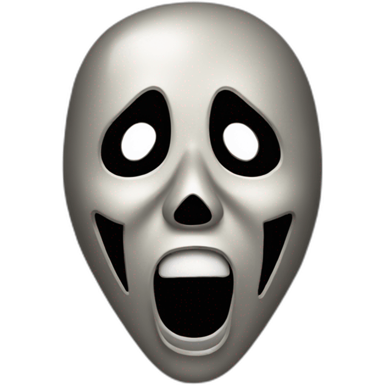 Mask movie Scream emoji