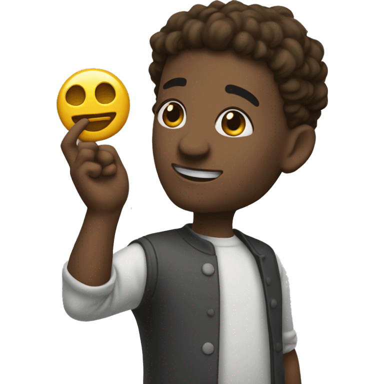 ½ pouce emoji