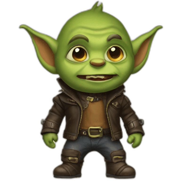 goblin-in-a-leather-jacket emoji