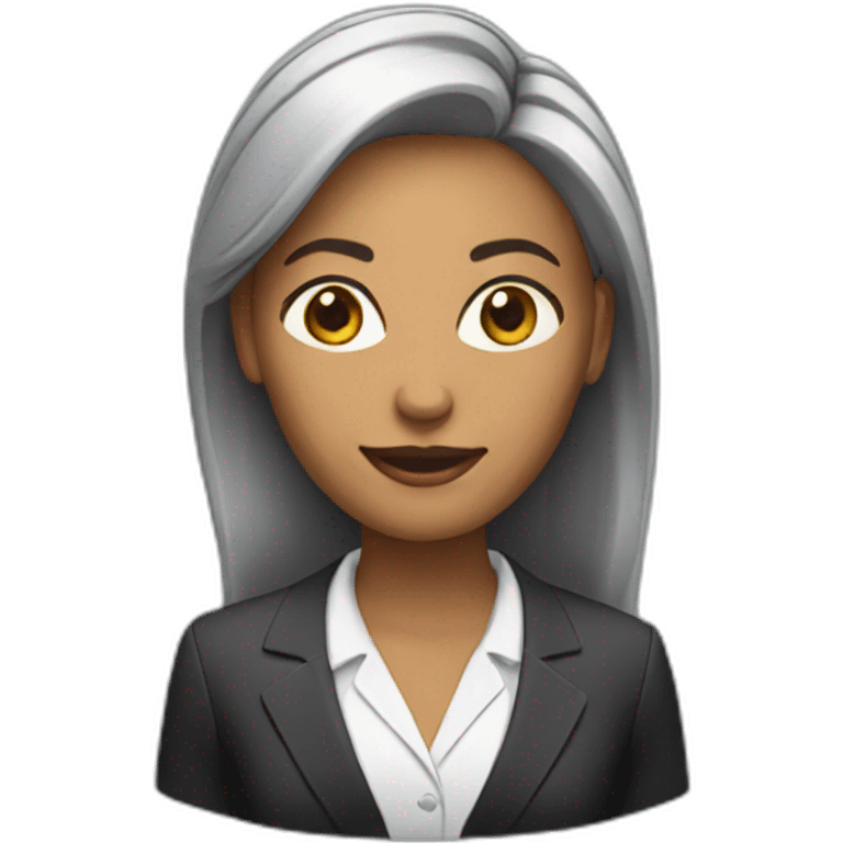 Business woman emoji