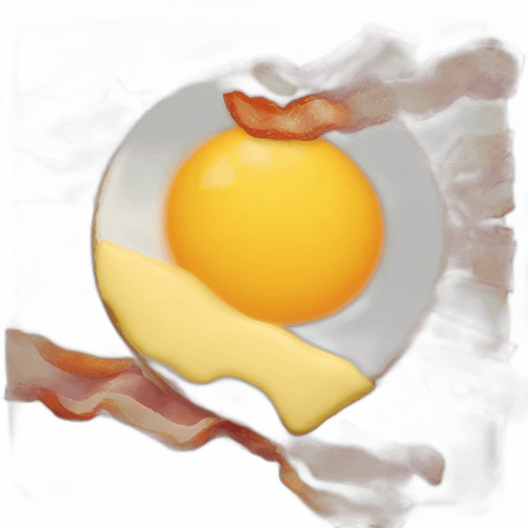 bacon egg and cheese emoji