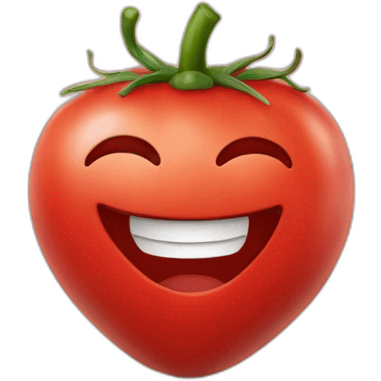 heart tomato smiling emoji