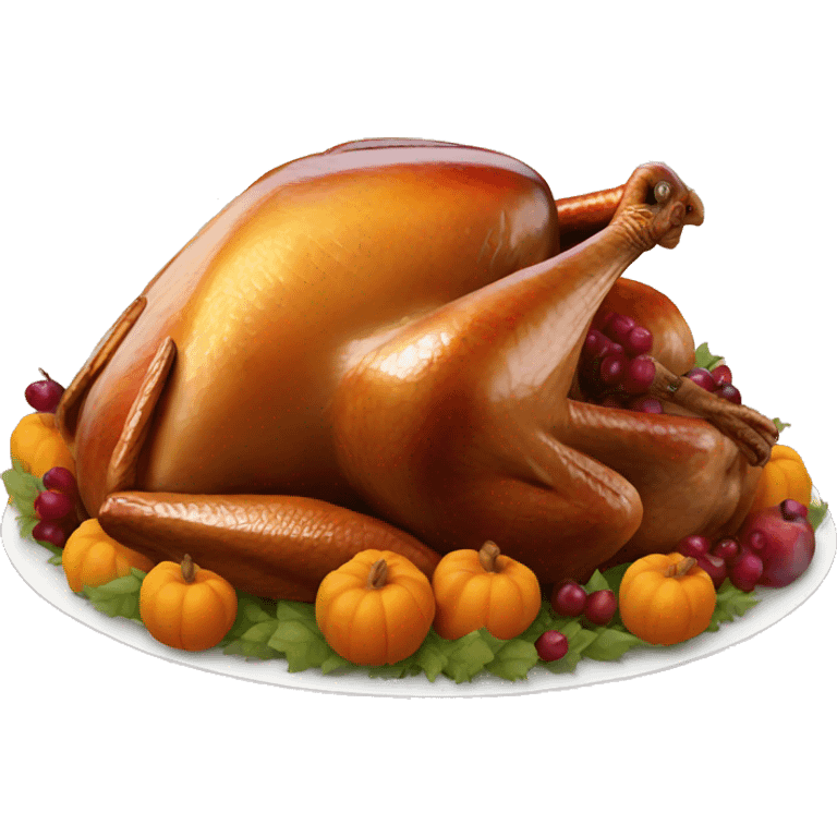 Thanksgiving  turkey emoji