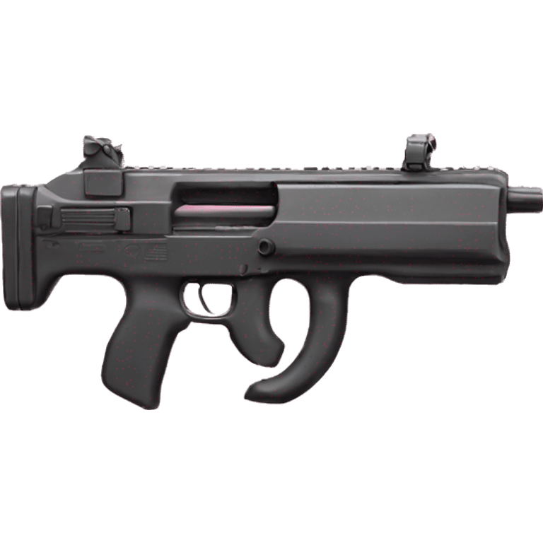 pink p90 gun emoji