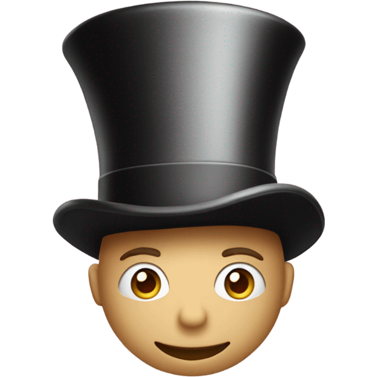 Dancing top hat ￼ emoji