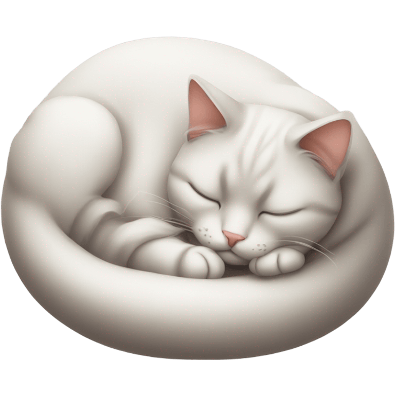 Cat napping emoji