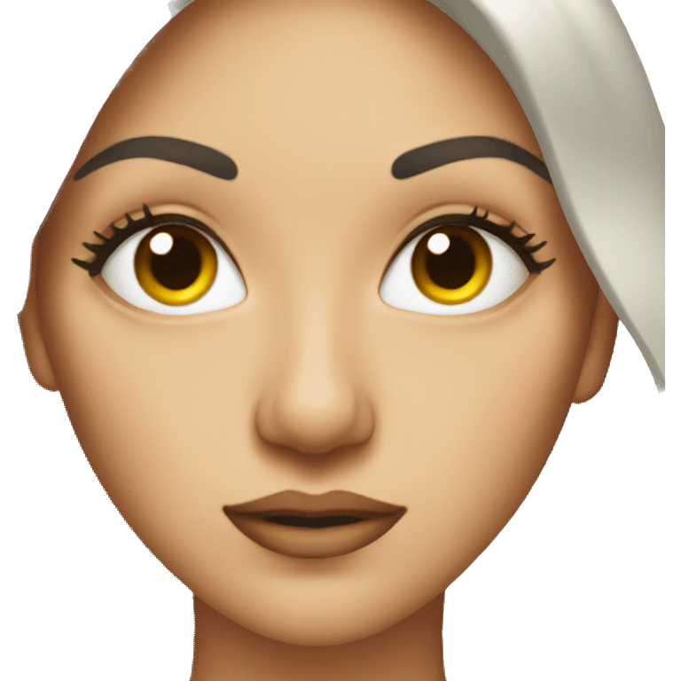 woman batting her eyelashes emoji