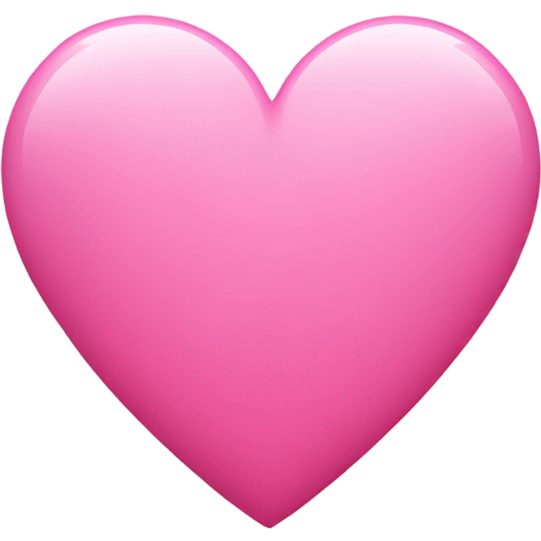 Pink heart emoji