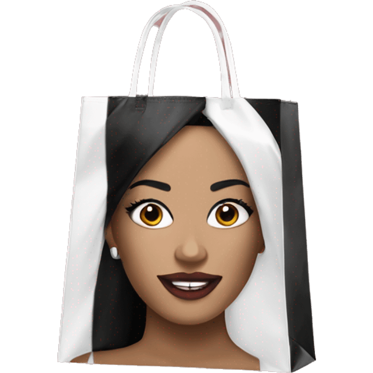 A Sephora bag emoji