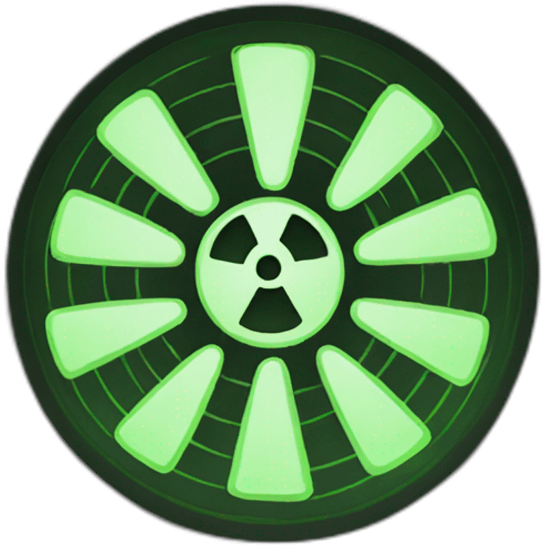 Radiation emoji