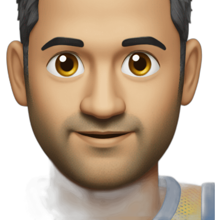 Ms dhoni  emoji