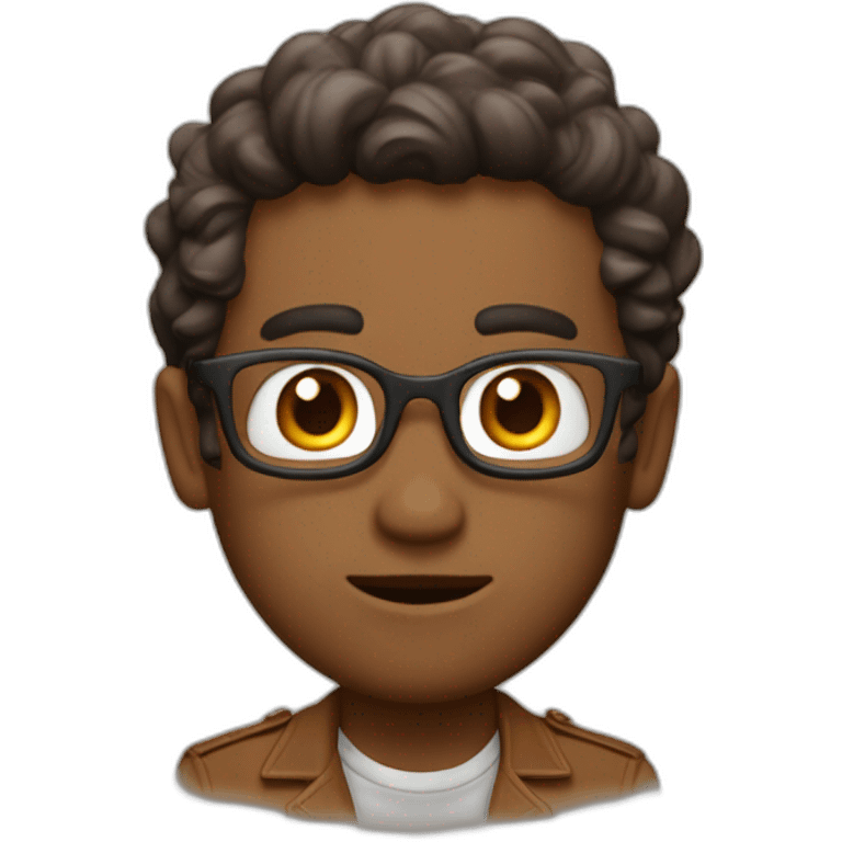 Céréale maron qui vole emoji