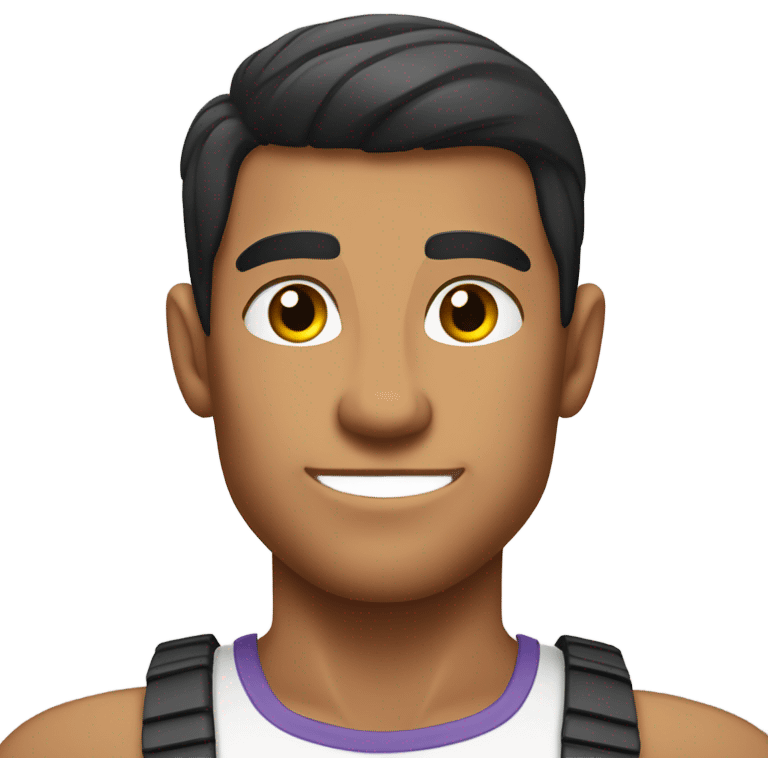 Jacked Latino dude emoji