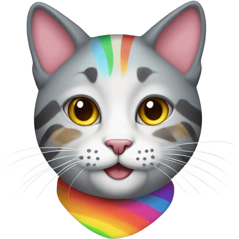 Gay cat emoji