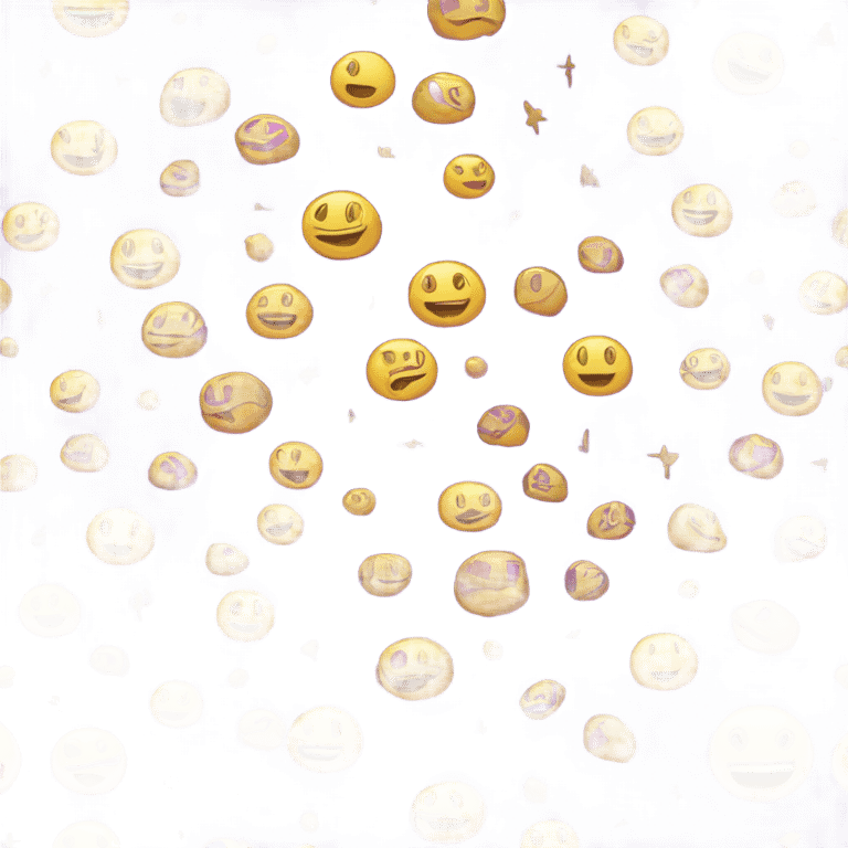 The state of Florida in purple and gold emoji