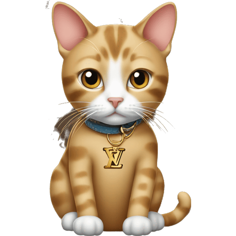 Louis Vuitton Cat emoji