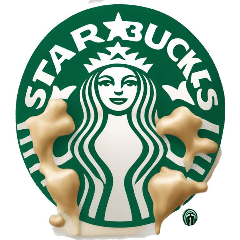 starbucks iced frappe emoji