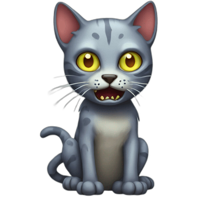 zombie cat emoji