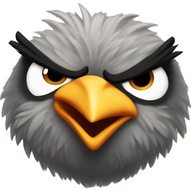 Angry bird  emoji