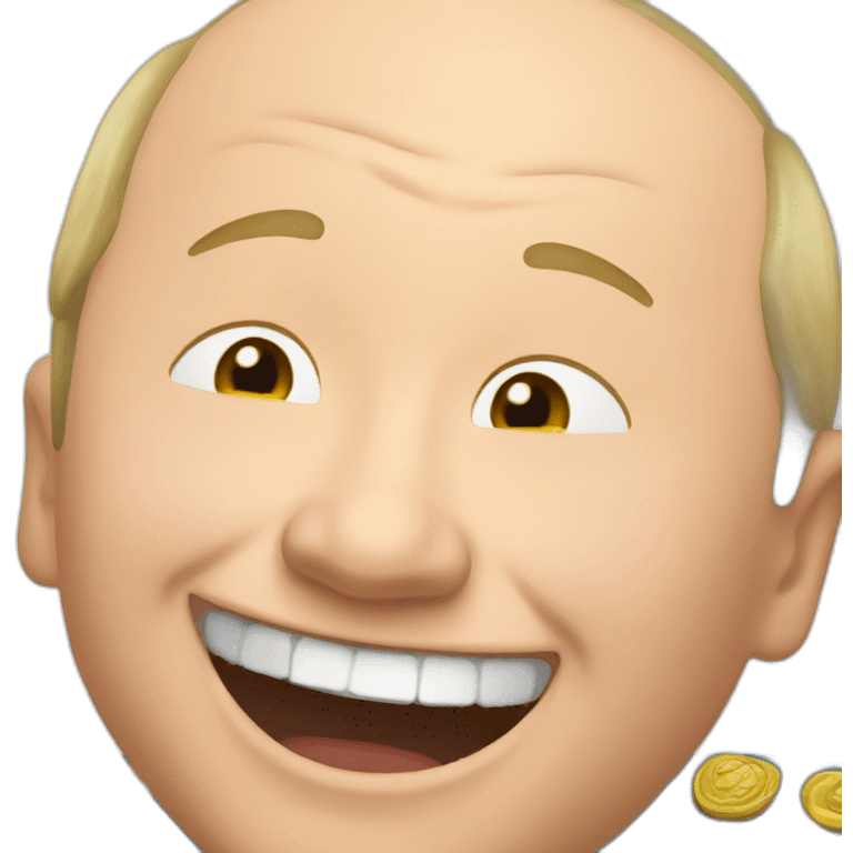 putin laughing emoji