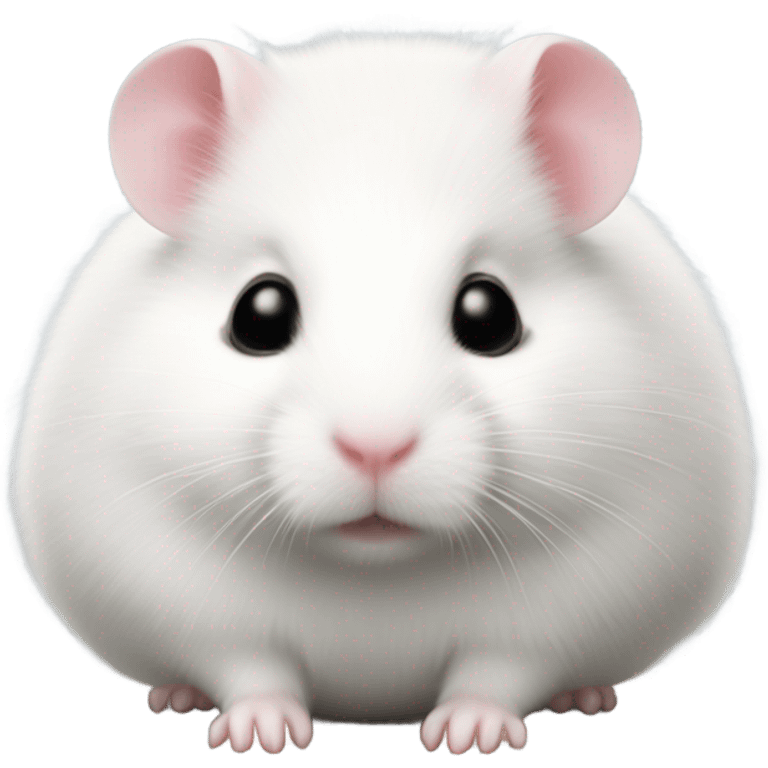 female White hamster emoji