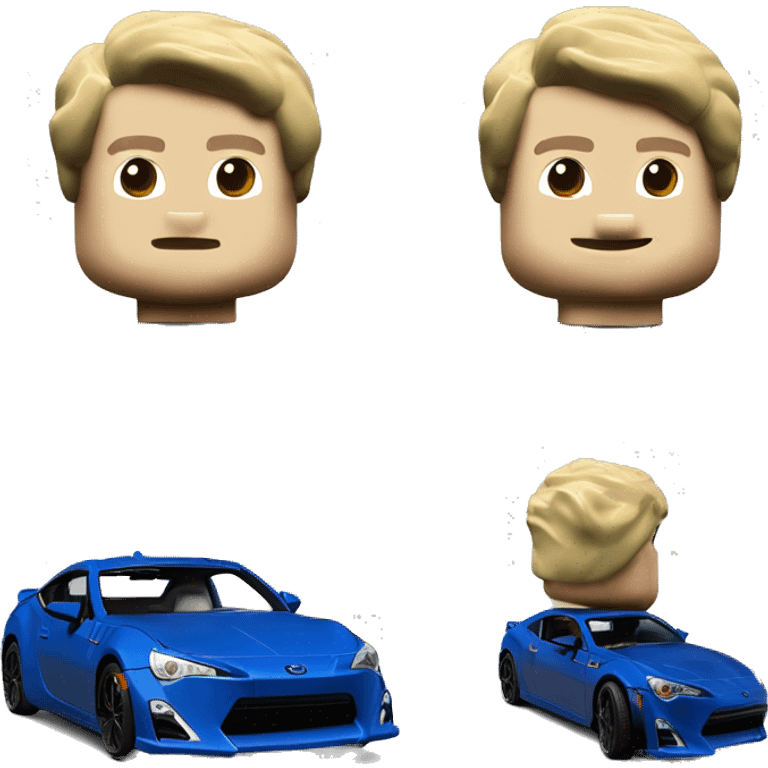  Real look Blueberry Lego Scion FR-S  emoji