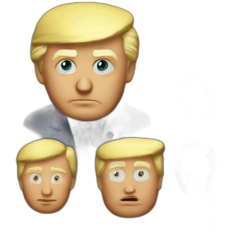 Donald J Trump photo emoji